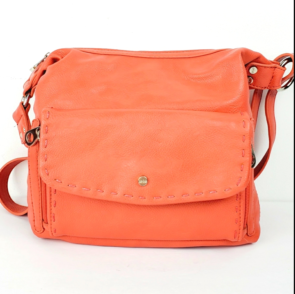 Co-Lab Coral Crossbody Built in Wallet EUC